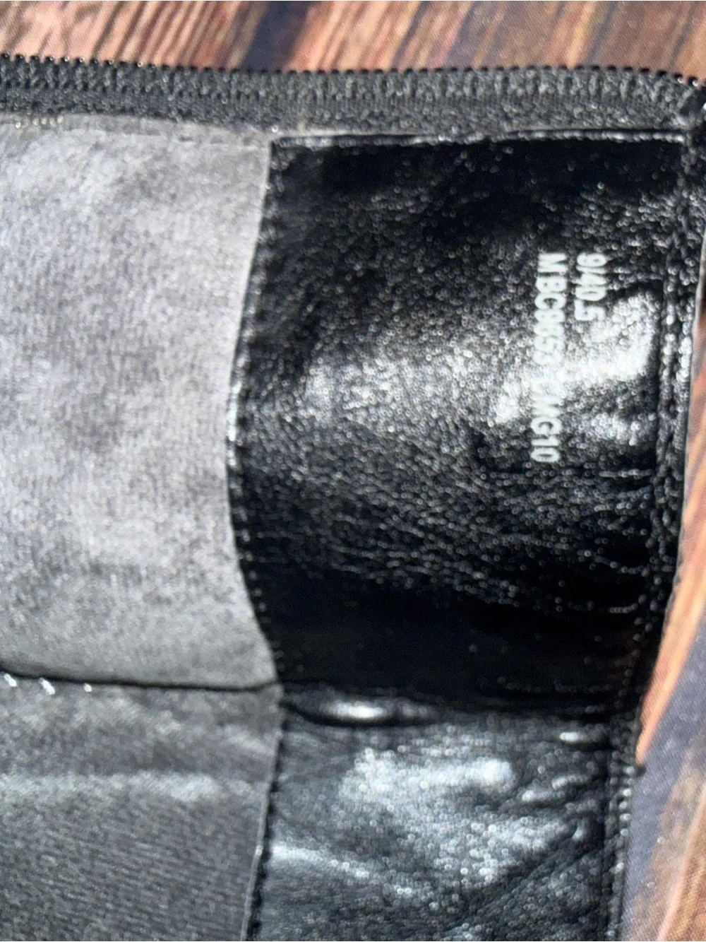 b.o.c. Black Over-the-Knee Suede and Leather Block Heel Boots